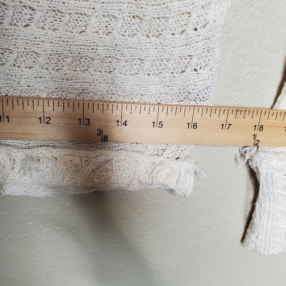 Free People XS Ivory Hacci top - Picture 10 of 12